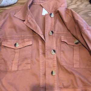 Peach jacket!!